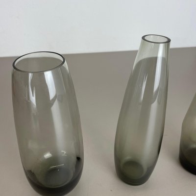 Turmalin Vases Attributed to Wilhelm Wagenfeld for WMF, Germany, 1960s, Set of 3-QZ-1265065