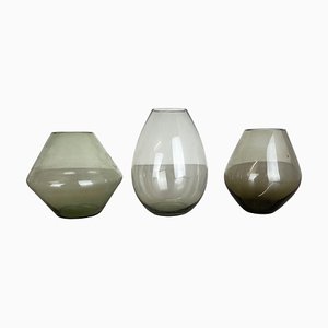 Turmalin Vases Attributed to Wilhelm Wagenfeld for WMF, Germany, 1960s, Set of 3-QZ-1265063