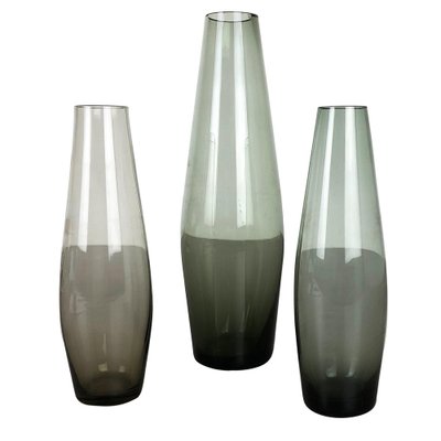 Turmalin Vases by Wilhelm Wagenfeld for WMF, Germany, 1960s, Set of 3-QZ-1053167