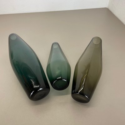 Turmalin Vases by Wilhelm Wagenfeld for WMF, Germany, 1960s, Set of 3-QZ-1175983