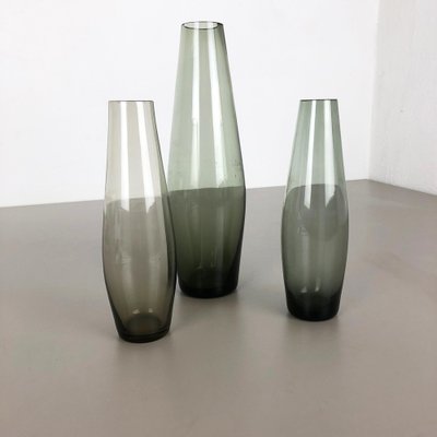 Turmalin Vases by Wilhelm Wagenfeld for WMF, Germany, 1960s, Set of 3-QZ-1053167