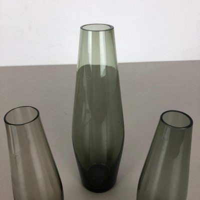 Turmalin Vases by Wilhelm Wagenfeld for WMF, Germany, 1960s, Set of 3-QZ-1053167