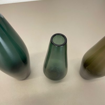 Turmalin Vases by Wilhelm Wagenfeld for WMF, Germany, 1960s, Set of 3-QZ-1175983