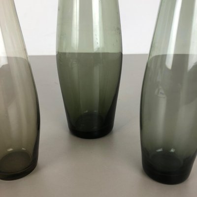 Turmalin Vases by Wilhelm Wagenfeld for WMF, Germany, 1960s, Set of 3-QZ-1053167