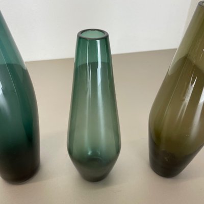 Turmalin Vases by Wilhelm Wagenfeld for WMF, Germany, 1960s, Set of 3-QZ-1175983