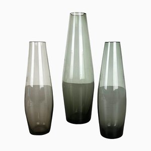 Turmalin Vases by Wilhelm Wagenfeld for WMF, Germany, 1960s, Set of 3-QZ-1053167