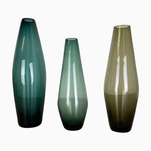 Turmalin Vases by Wilhelm Wagenfeld for WMF, Germany, 1960s, Set of 3-QZ-1175983