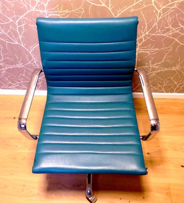 Turquoise Desk Swivel Chair, 1990s-UML-1816634