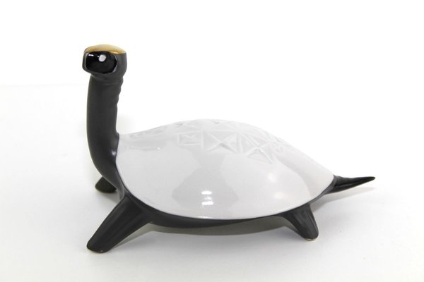 Turtle Figurine from Royal Dux, 1960s-ZWH-799139