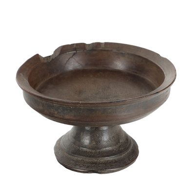 Tuscan Round Fruit Stand in Walnut-VMM-1713197