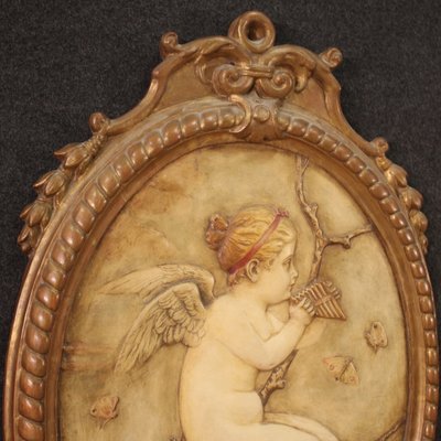 Tuscan Terracotta Cherub Panels, Set of 2-RP-1812494