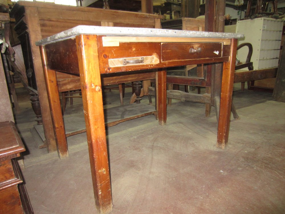 Tuscan Worktable or Kitchen Front, 1950s