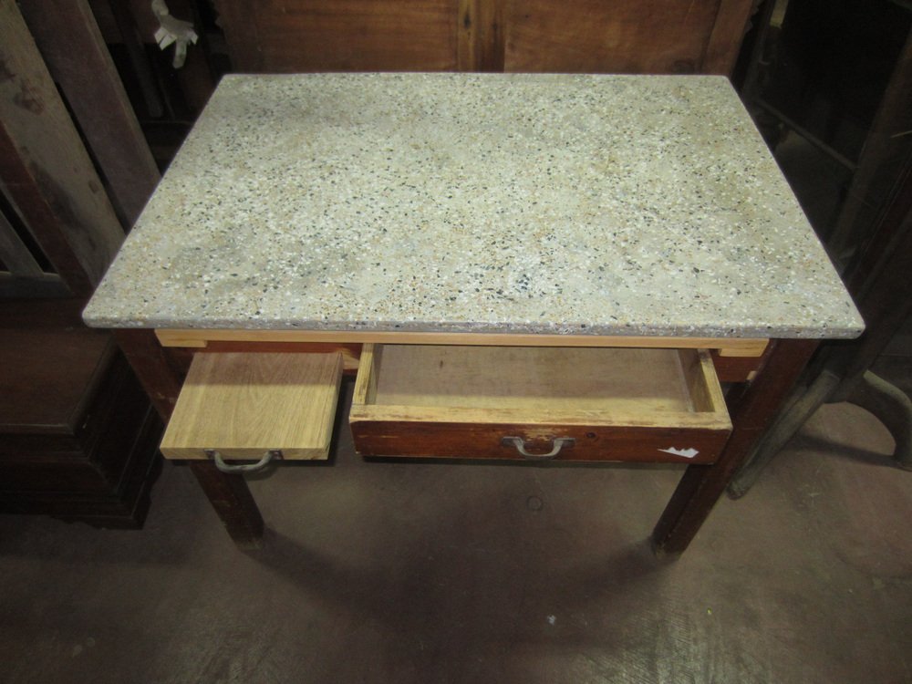 Tuscan Worktable or Kitchen Front, 1950s