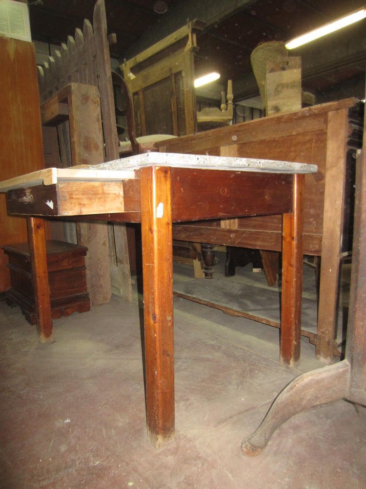 Tuscan Worktable or Kitchen Front, 1950s