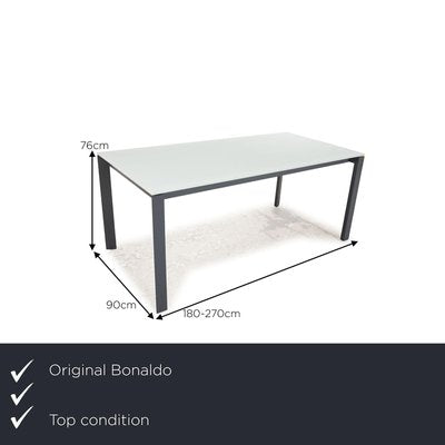 Twice Glass Dining Table from Bonaldo-RQW-2016689