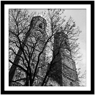 Twin Belfries of Munich Frauenkirche Church, Munich Germany, 1938-DYV-988709