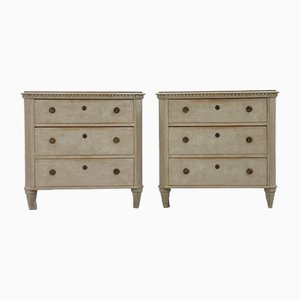 Twin Chests of Drawers with Special Shape and Color, 1890s, Set of 2-VAP-2034742