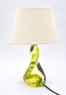 Twisted Crystal Table Lamp from Val Saint Lambert-YXG-1173652