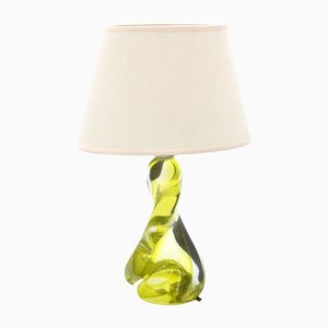 Twisted Crystal Table Lamp from Val Saint Lambert-YXG-1173652