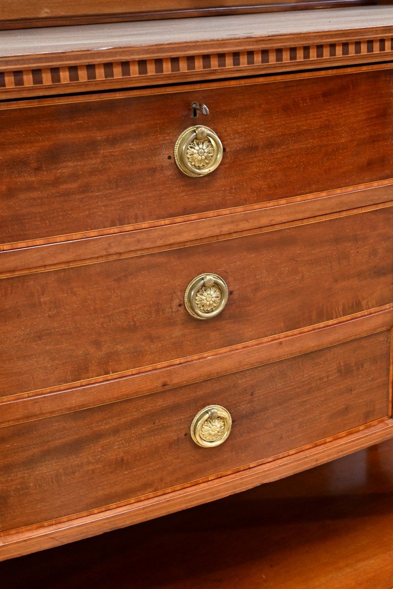 Two-Body Mahogany Buffet, 1920s