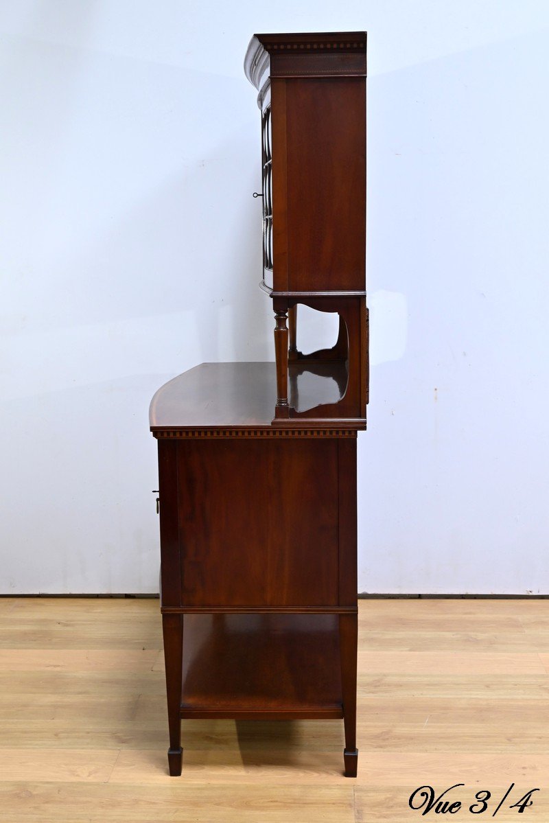 Two-Body Mahogany Buffet, 1920s