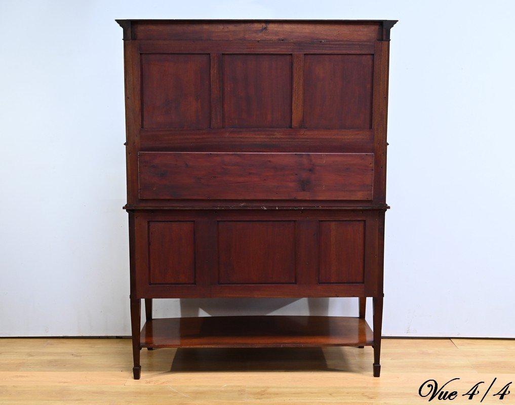 Two-Body Mahogany Buffet, 1920s