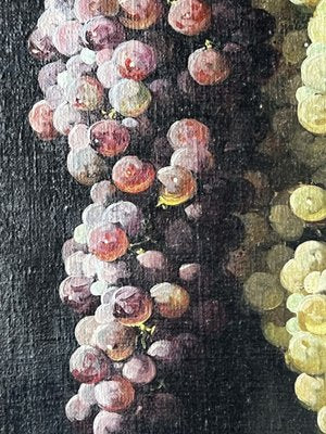 Two Bunches of Grapes, Oil on Canvas, 18th Century-OSP-2027160