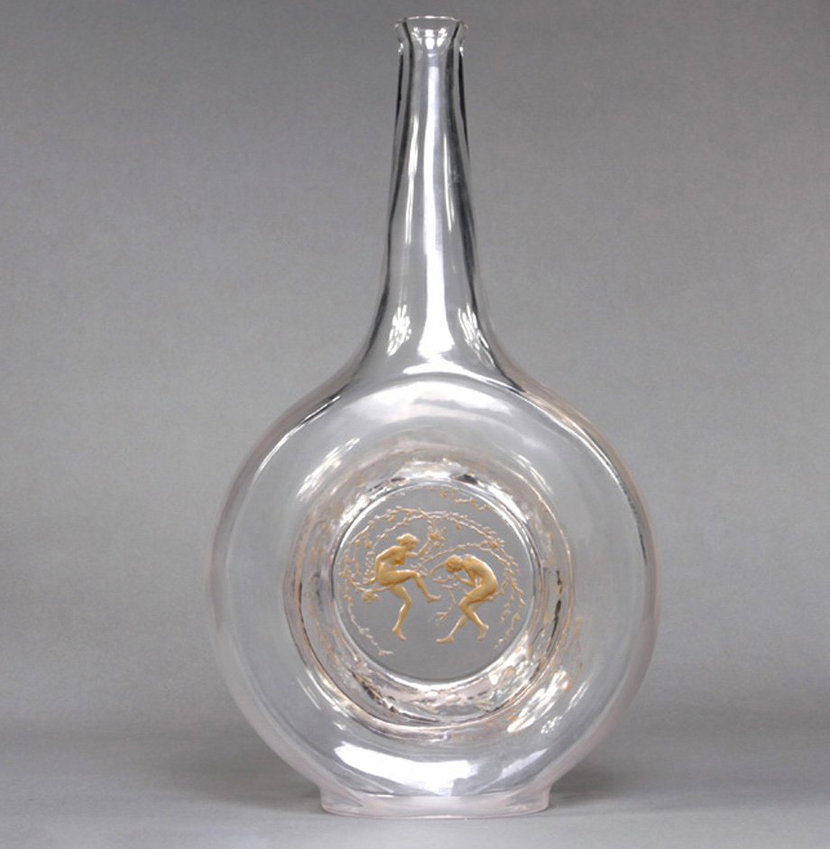 Two Dancers Decanter by R.Lalique for Lalique , 1912