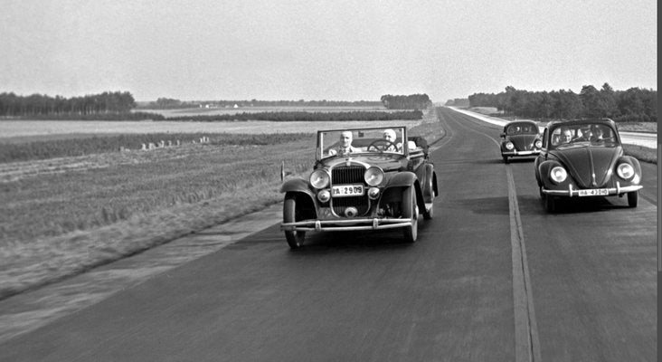 Two Different Models of the Volkswagen Beetle, Germany, 1938-DYV-1033803