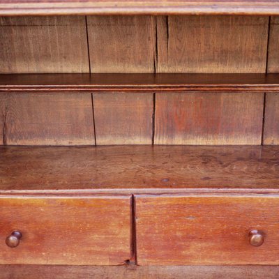 Two-Piece Oak Sideboard-BGS-1077902