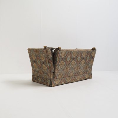 Two Seater Knole Sofa in Arts and Crafts Upholstery-SV-1756598