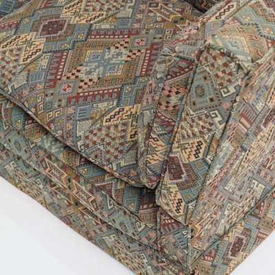 Two Seater Knole Sofa in Arts and Crafts Upholstery-SV-1756598