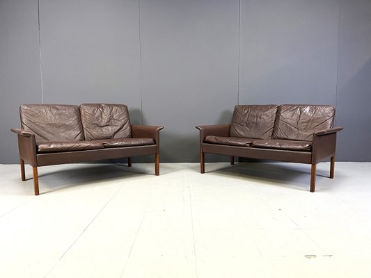 Two-Seater Sofas by Hans Olsen for CS Mobelfabrik, 1960s, Set of 2-IRH-2021339