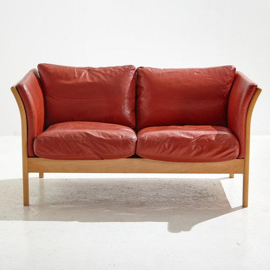 Two-Seater Stouby Leather Sofa