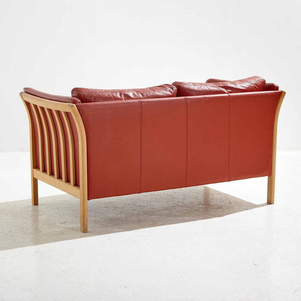 Two-Seater Stouby Leather Sofa