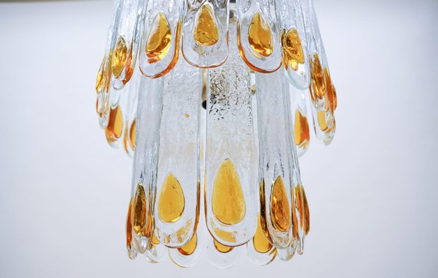 Two-Tier Murano Glass Pendant Light, 1960s-KQB-1175253