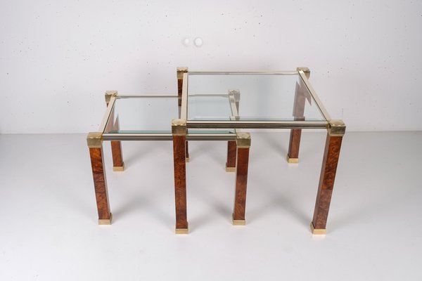 Two-Tier Tables by Pierre Vandel, Set of 2-LBS-995166