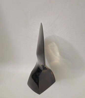 Two-Tone Abstract Sculpture, 1980s, Resin-ZST-1793533