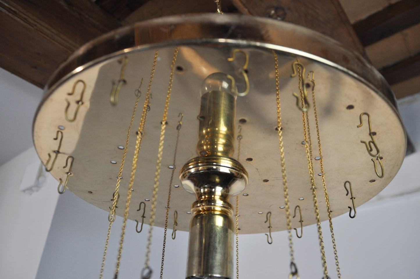 Two-Tone Chandelier in Orange and Transparent Murano Glass attributed to Zero Quattro, Italy, 1970s