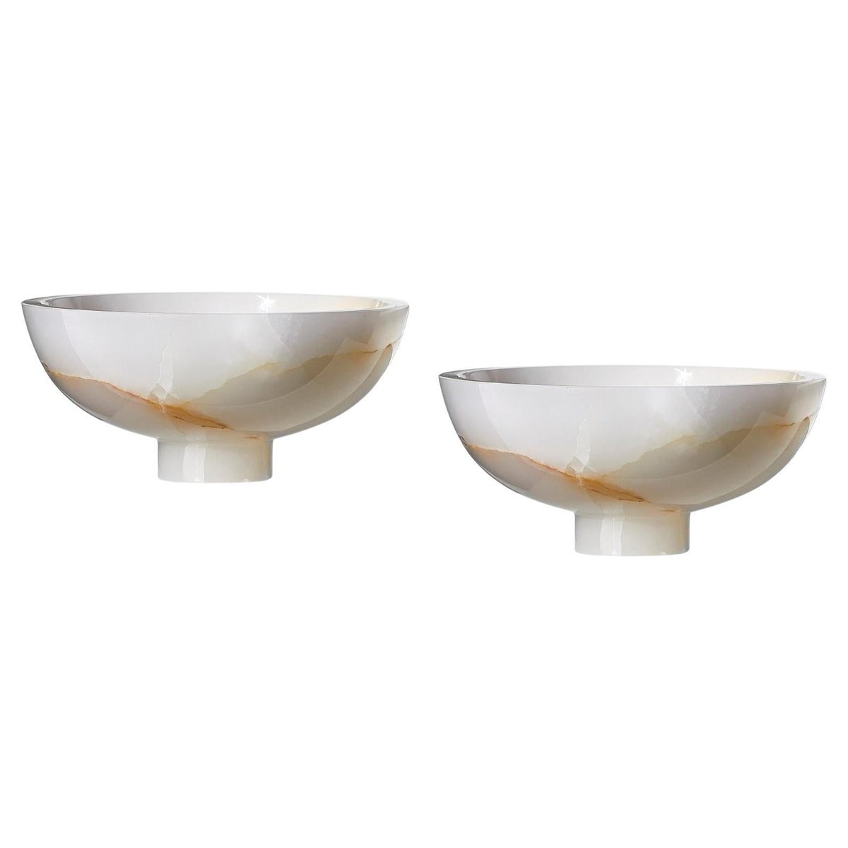 Twosidestory Bowls by Lisette Rützou, Set of 2