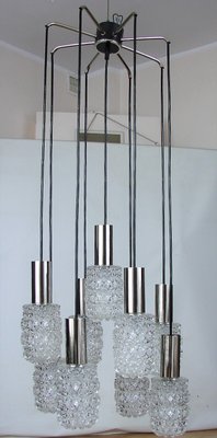 Type 421 Cascade Chandelier from Bankamp Leuchten, Neheum, 1960s-XHP-1402379