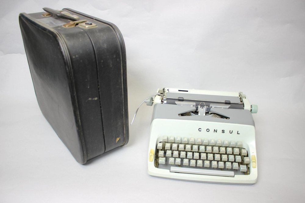 Typewriter from Consul, Czechoslovakia, 1962s