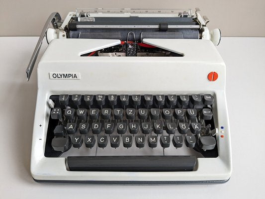 Typewriter from Olympia, Germany, 1970s-BLG-1796361