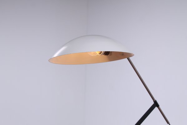 Ufo Shaped Table Lamp in Metal by Floris Fiedeldij for Artimeta, 1960s-XT-1389868