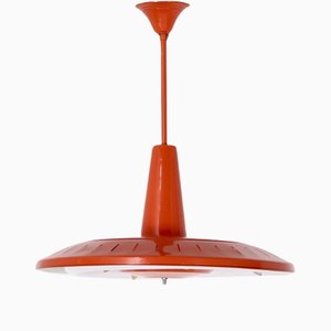 UFO Suspension Lamp in Orange, 1960s-OWS-1147462