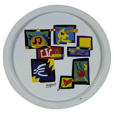 Ugo Nespolo, Plate, Late 20th Century-ZCI-997305