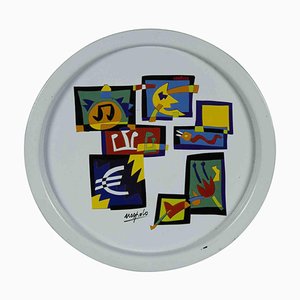 Ugo Nespolo, Plate, Late 20th Century-ZCI-997305