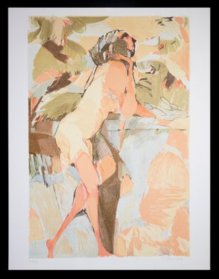 Ugo Rambaldi, Woman, Original Lithograph, 1970s-ZCI-1178793