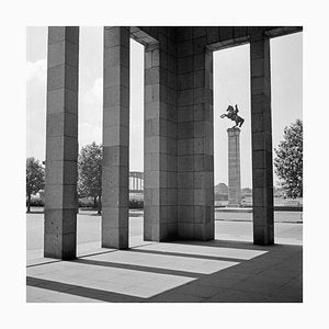 Uhlan Memorial Court of Honour at Rhine Duesseldorf, Germany 1937-DYV-995277