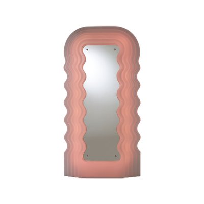 Ultrafragola Mirror with Lamp by Ettore Sottsass for Poltronova, 1970s-FWM-887963